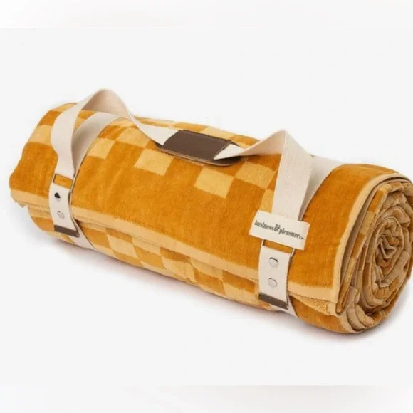 💛🧡business & pleasure co. Beach Blanket-Towel - umbrella 🐚Brand New 🐚 - Picture 8 of 8